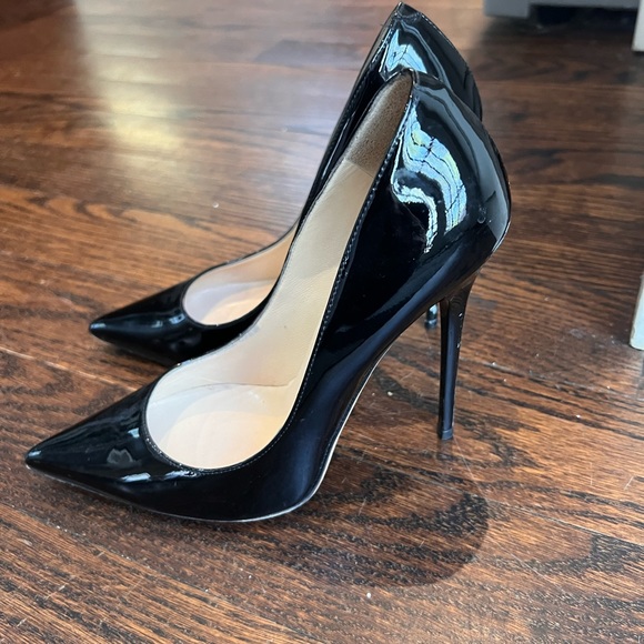 Jimmy Choo Anouk Pointed Toe Pumps - Picture 4 of 6